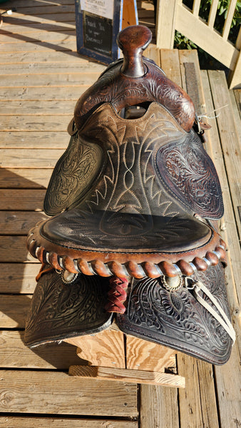15" Vintage Simco Western Trail Saddle