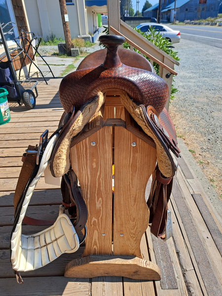 15" Crates Western Equitation Show Saddle