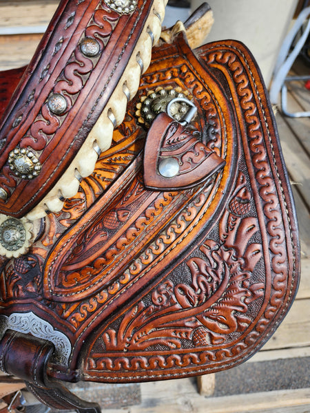 Double J Lynn McKenzie Barrel Saddle