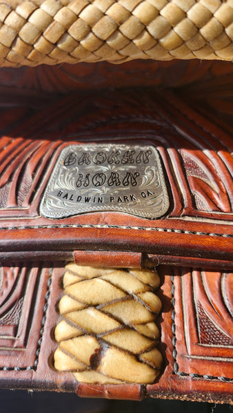 16" Broken Horn Equitation Saddle