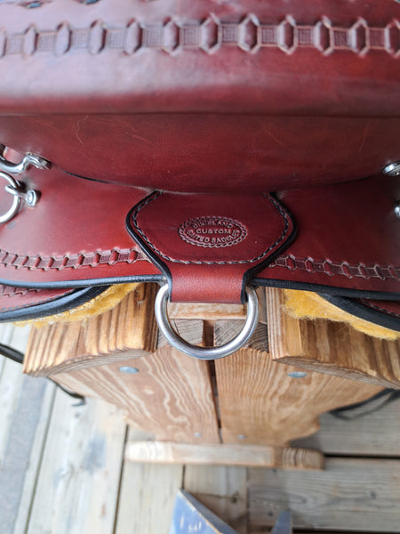 19" Dixieland Western Gaited Saddle