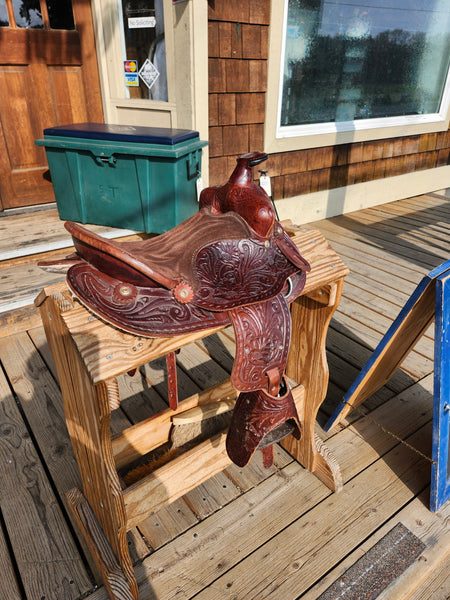 12" The American Happy Trails Western Pony Saddle