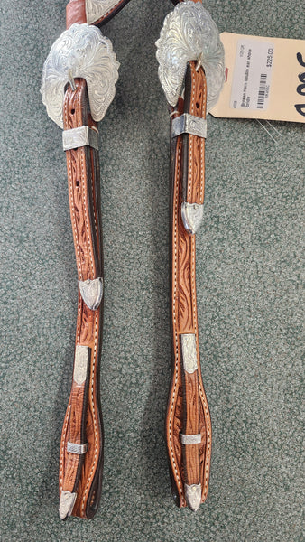 Broken Horn Show Bridle