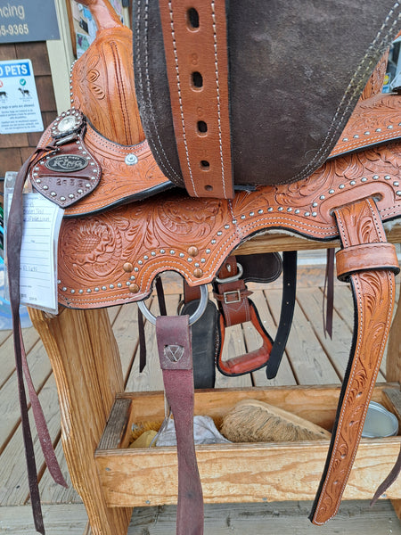 12" King Series Youth Braden Trail Saddle