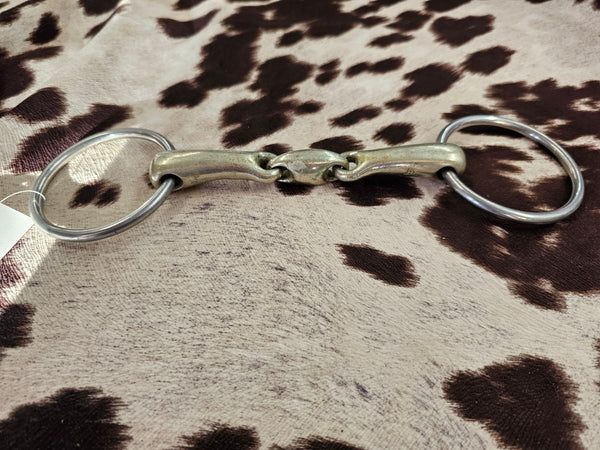 5.5" Hermsprenger KK Ultra Loose Ring snaffle w/ lozenge