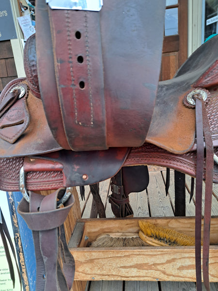 16" SRS Saddlery Cutter Saddle
