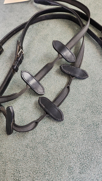 Correct Connect Reins W/ Hand Stops