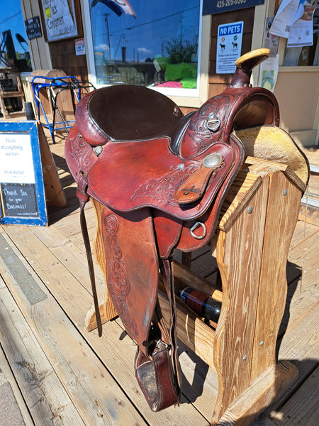 15" Circle Y Arabian Western Equitation Saddle