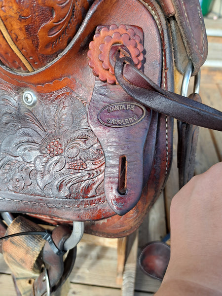 15" Santa Fe Roping Saddle
