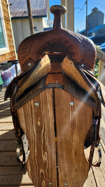 13.5" Three Forks Merril Barrel Saddle