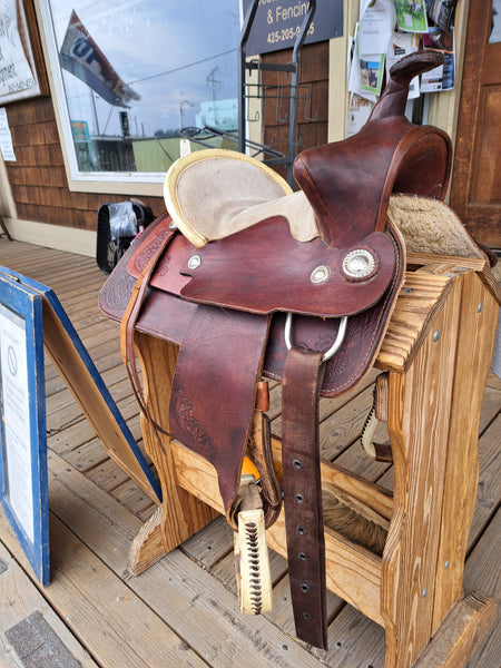 12" Texas Saddlery Youth Ranch Saddle