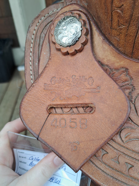 16" California Saddle Co Barrel Saddle