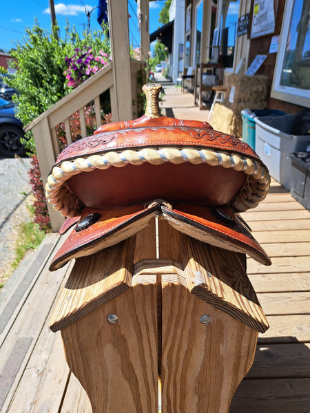 15" Billy Shaw Barrel Saddle