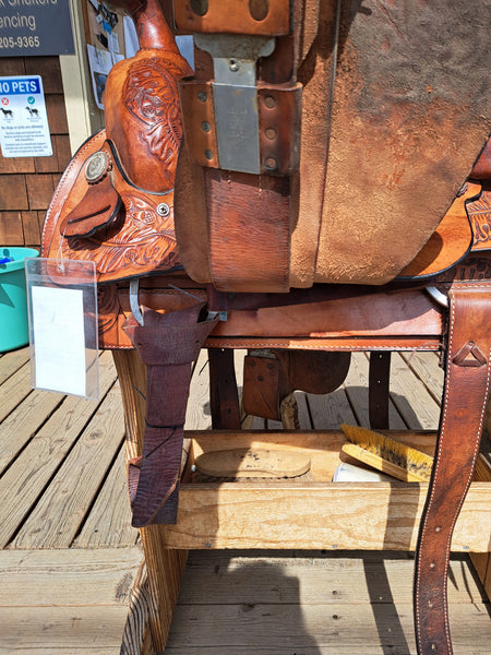 16" Hereford Tex Tan Western Saddle