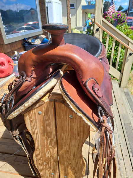 17" Ortho-Flex Western Trail Saddle
