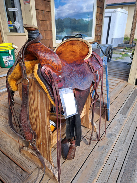 15" Santa Fe Roping Saddle