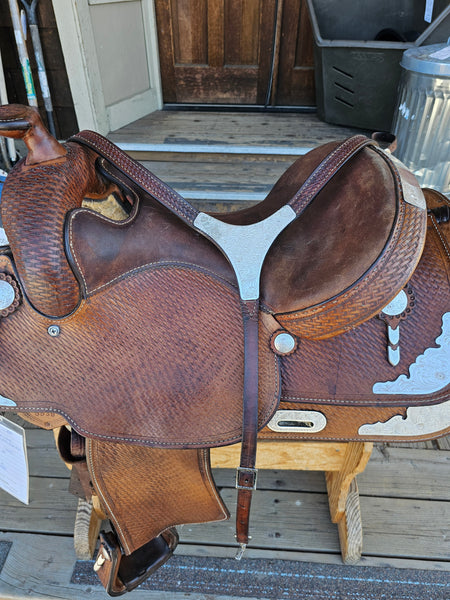 16" Crates Western Equitation Show Saddle Package