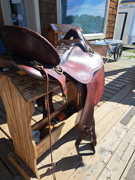 16.5" Tucker River Plantation Endurance Saddle