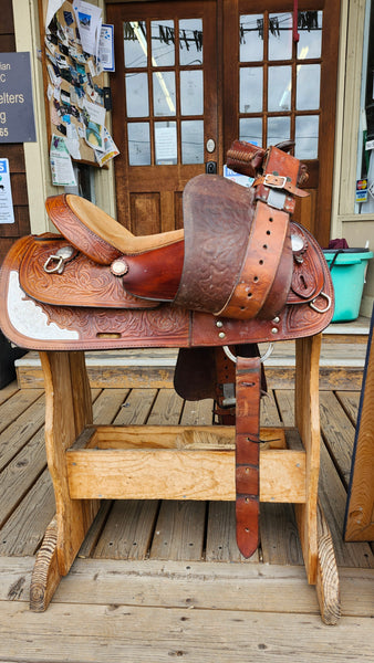 15.5" Crates Western Equitation Show Saddle