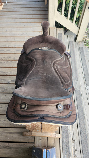 17" Big Horn Synthetic Western Saddle