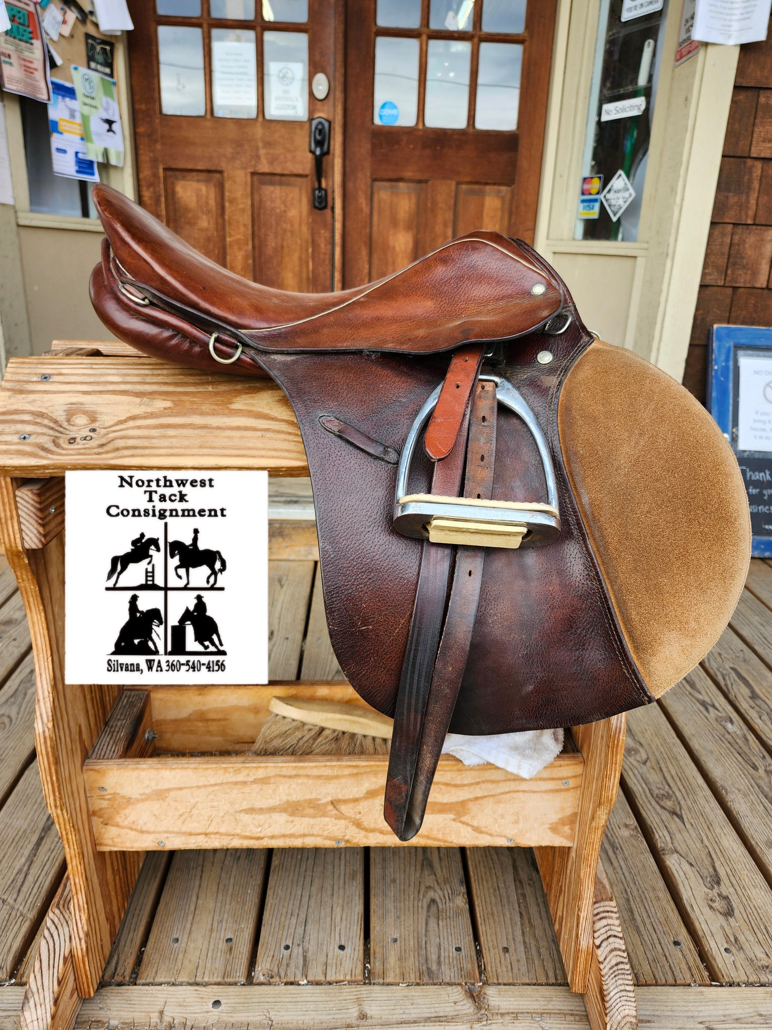17" Stubben Siegfried All Purpose Saddle