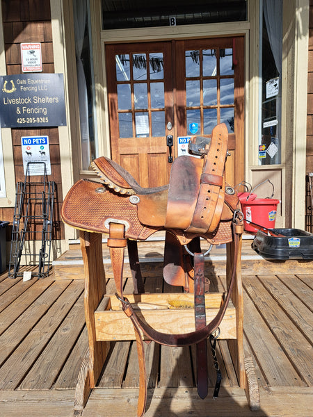 15" Billy Cook Barrel Saddle