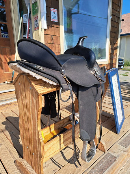 ON TRIAL 16" Abetta Western Trail Saddle