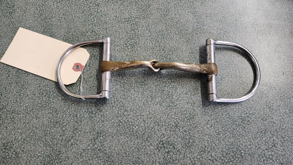 5.25" KK Ultra Aurgian D- Ring Snaffle