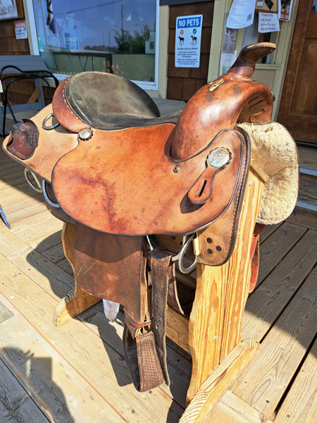 16" Silver Royal Training Saddle