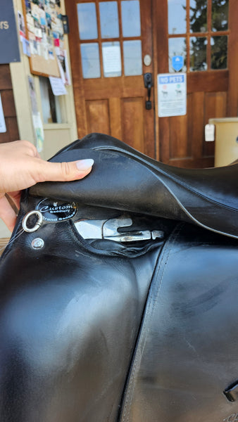 18" Custom Saddlery Steffen's Advantage Dressage Saddle