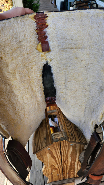 15" Hereford Tex Tan Barrel Saddle