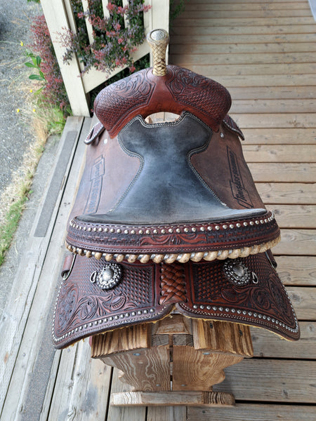 14.5" Teskey's Trophy Barrel Racing Saddle