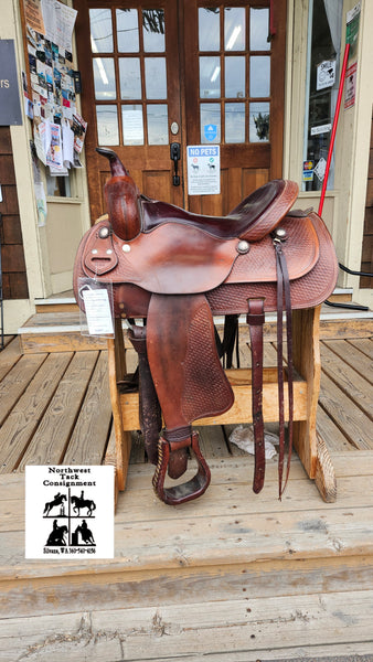 16" Crates Mustang Trail Saddle