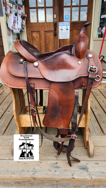 16" Crates Mustang Trail Saddle