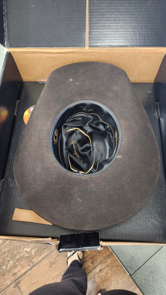 Serratelli Hat 4X - Chocolate, 7 3/4