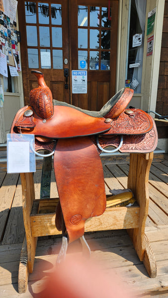 14" Tex Tan Pro Only Barrel Saddle