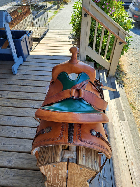 15" Colorado Saddlery Plain Prairie Comfort Ranch Trail Saddle