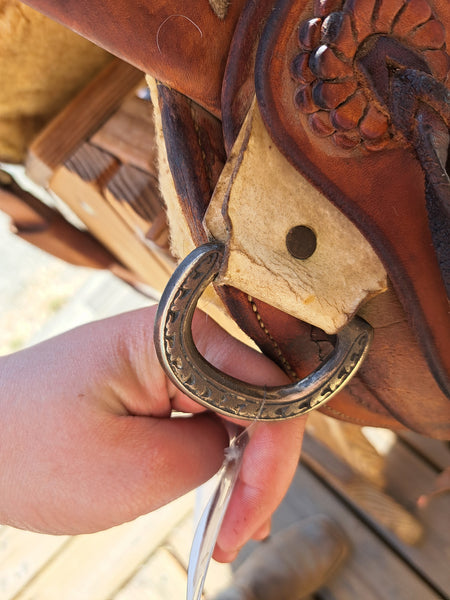 16" Watt Bros Wade Ranch Roper Saddle