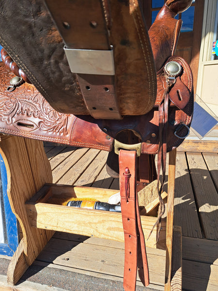 15" Simco Western Equitation Show Saddle