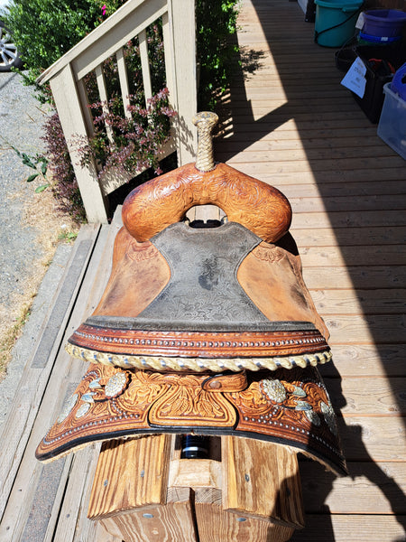 14.5" Martha Josey Ultimate Starlight Barrel Racing Saddle