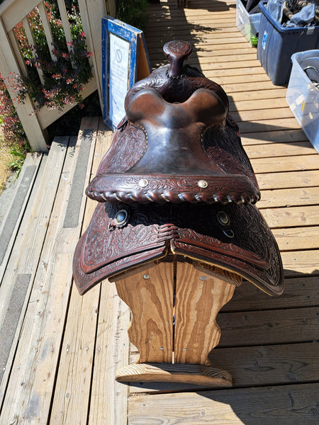 15" Circle Y Western Equitation Show Saddle