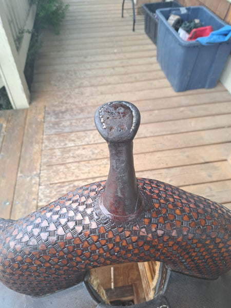 14.5" Double J Pozzi Pro Barrel Racing Saddle
