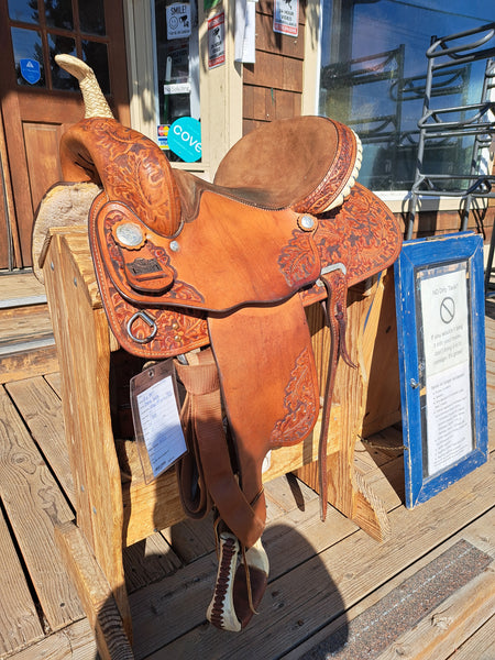 ON TRIAL 15" Big Horn Barrel Saddle