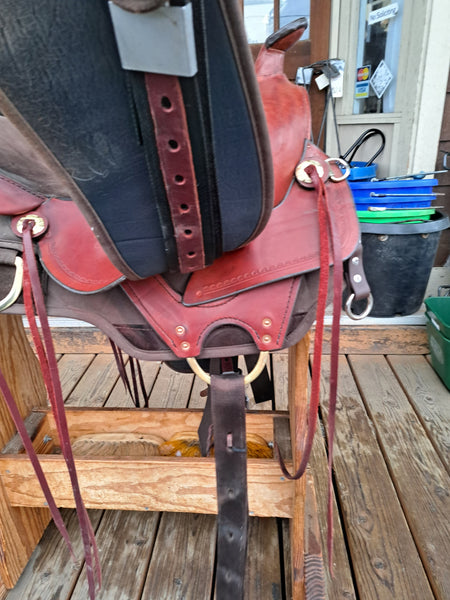 17" Fabtron Easy Rider Gaited Western Trail Saddle