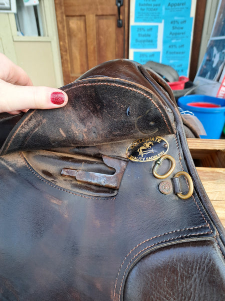17" Collegiate All Purpose English Saddle