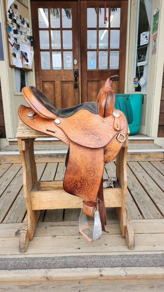 15" Rider's Choice Barrel Racing Saddle
