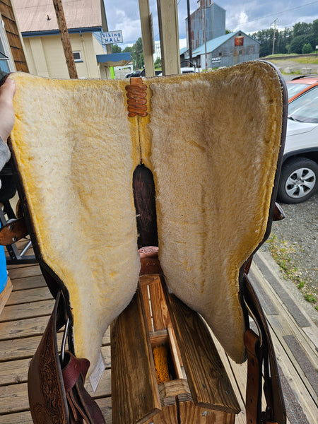 ON TRIAL 15.5" Tex Tan Imperial Western Equitation Show Saddle