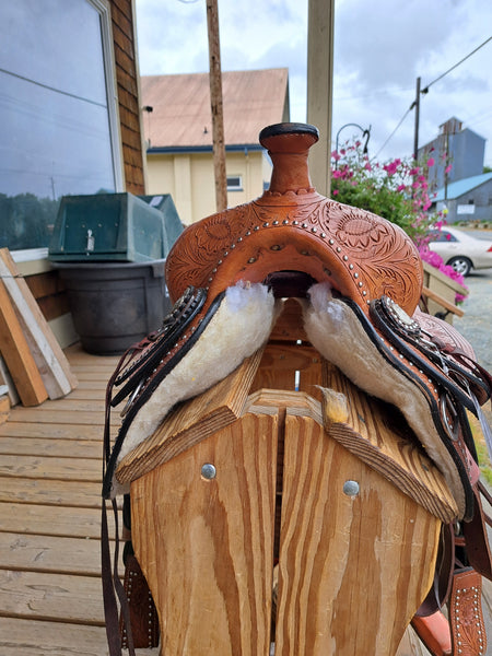12" King Series Youth Braden Trail Saddle