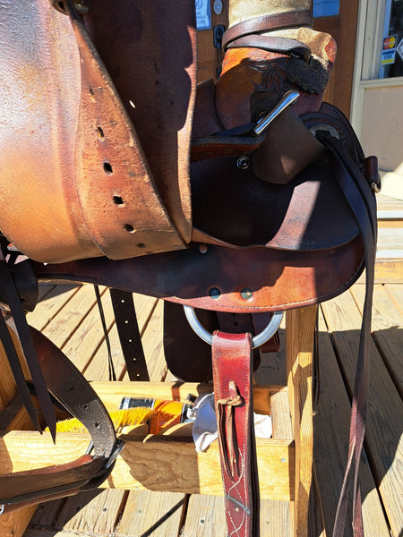 15" McCall Saddle Co Wade Ranch Roper Saddle