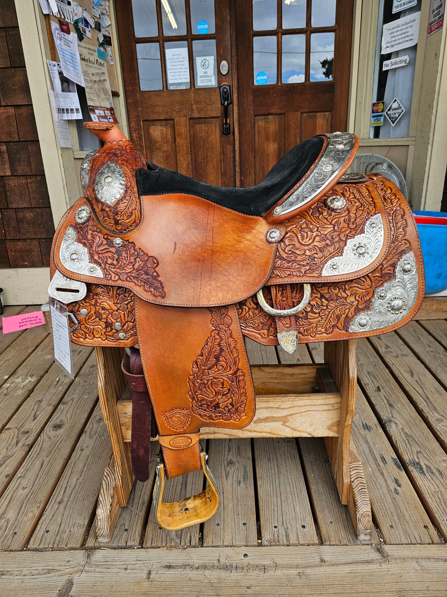 ON TRIAL 15.5" Tex Tan Imperial Western Equitation Show Saddle